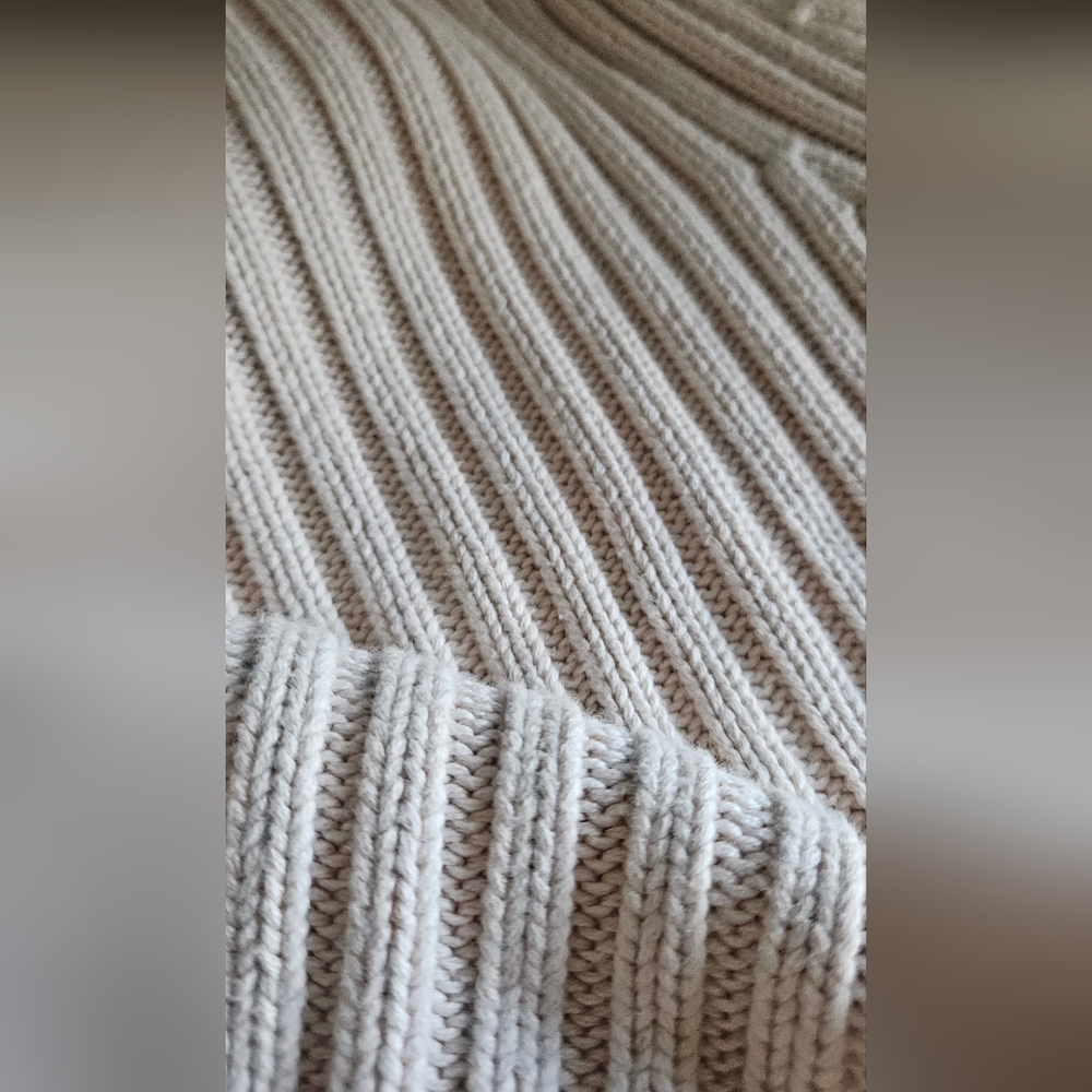 Smart Set Cream Pink Ribbed Knit - Picture 3 of 6